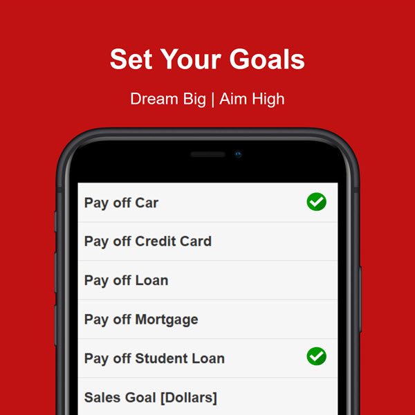 Set Your Goals Screenshot